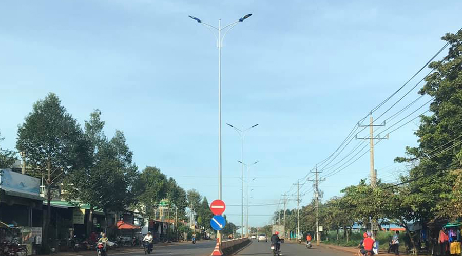 GREENLUX ไฟถนน LED ในเวียดนาม
